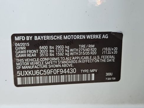 Used 2015 BMW X6 xDrive50i AWD/4WD image 26