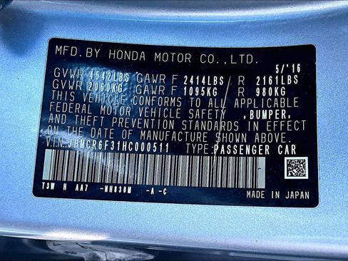 Used 2017 Honda Accord Hybrid Sedan image 34