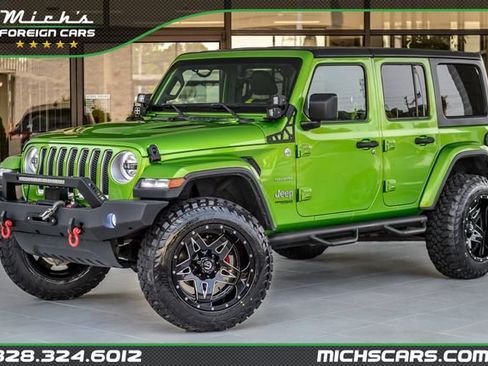Used 2019 Jeep Wrangler Unlimited Sahara AWD/4WD image 1