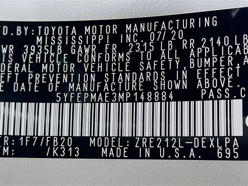 Certified 2021 Toyota Corolla LE image 28