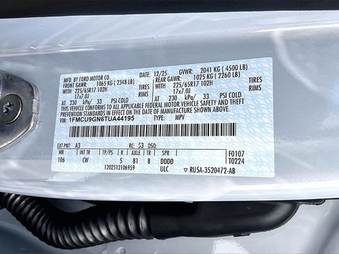 New 2026 Ford Escape Active w/ Tech Pack #1 image 9