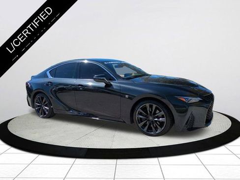 Certified 2025 Lexus IS 350 F Sport w/ Accessory Package RWD image 1