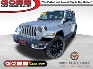 Used 2022 Jeep Wrangler Unlimited Sahara 4xe w/ Cold Weather Group 360° Tour