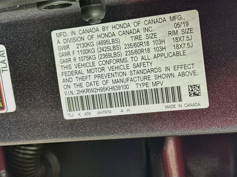Used 2019 Honda CR-V Touring image 33