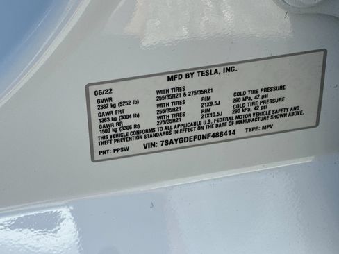 Used 2022 Tesla Model Y Performance AWD/4WD image 27