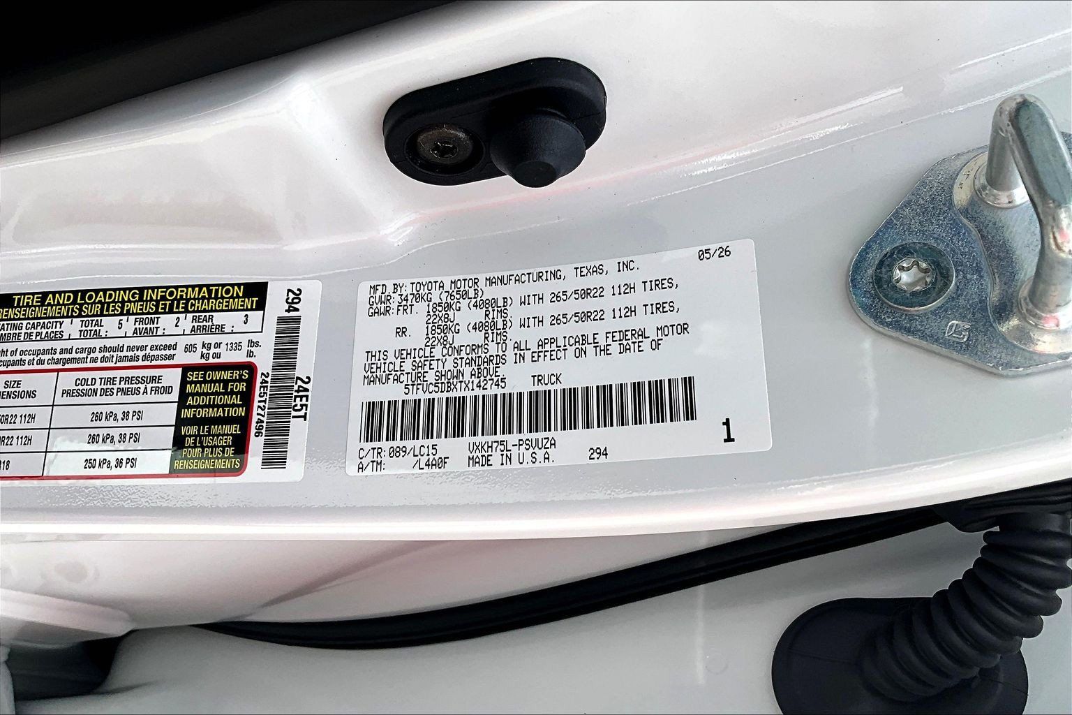 New 2026 Toyota Tundra Capstone AWD/4WD image 11