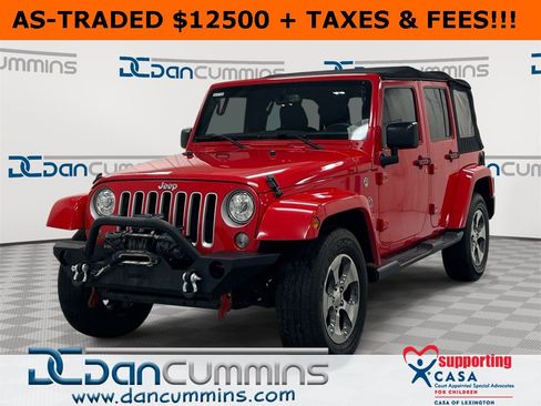 Used 2017 Jeep Wrangler Unlimited Sahara w/ Connectivity Group image 1