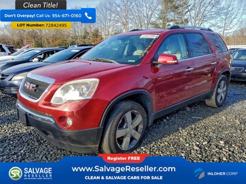 Used 2012 GMC Acadia SLT image 1