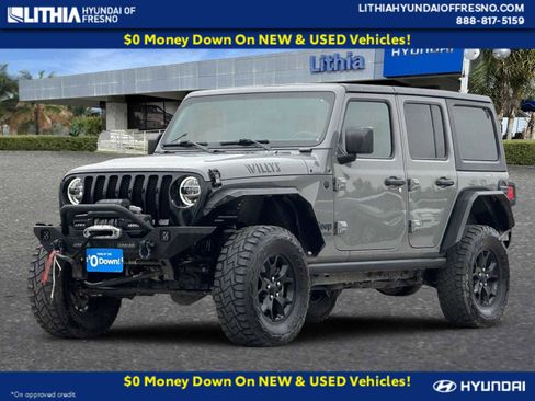 Used 2022 Jeep Wrangler Unlimited Sport image 1