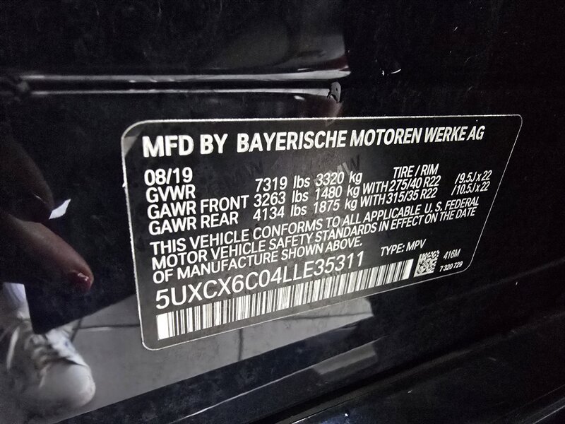 Used 2020 BMW X7 M50i w/ Executive Package AWD/4WD image 29