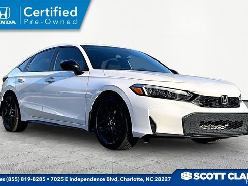 Certified 2025 Honda Civic Sport image 1