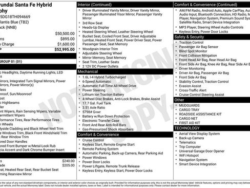 New 2026 Hyundai Santa Fe Calligraphy AWD/4WD image 5
