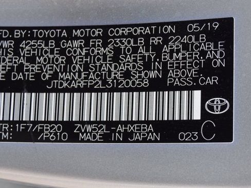 Used 2020 Toyota Prius Prime LE FWD image 37
