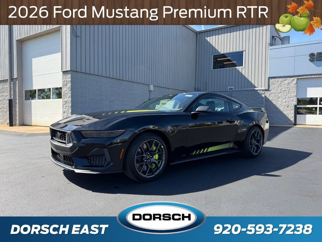 New 2026 Ford Mustang Premium w/ Mustang RTR Package RWD image 1