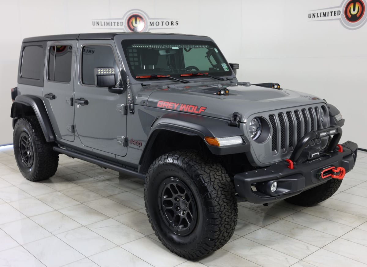 Used 2023 Jeep Wrangler Unlimited Rubicon w/ Xtreme 35 Tire Package AWD/4WD image 34
