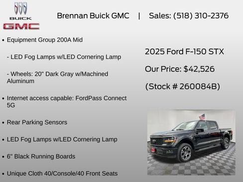 Used 2025 Ford F150 STX w/ Equipment Group 200A AWD/4WD image 6
