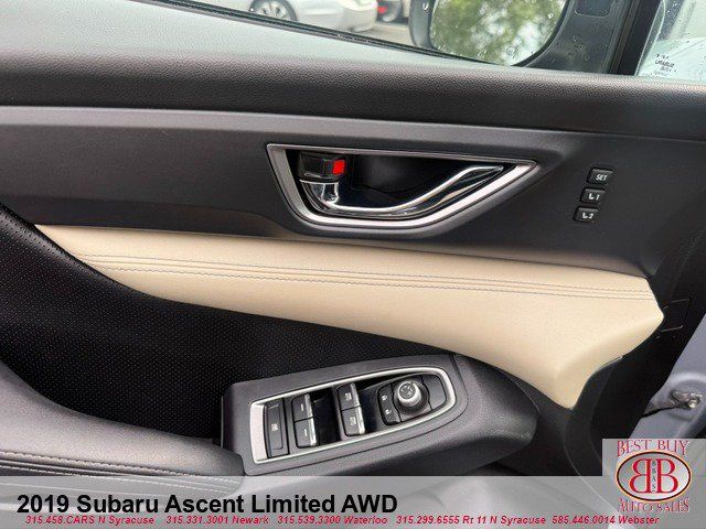 Used 2019 Subaru Ascent Limited AWD/4WD image 16