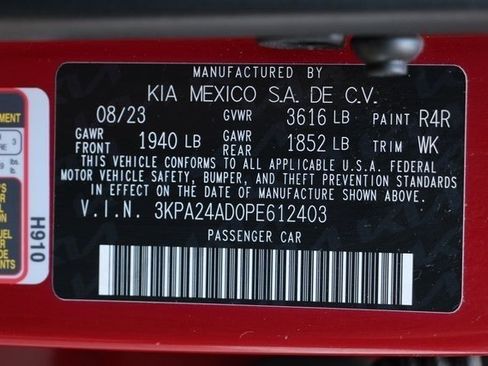 Used 2023 Kia Rio S w/ Technology Package image 20