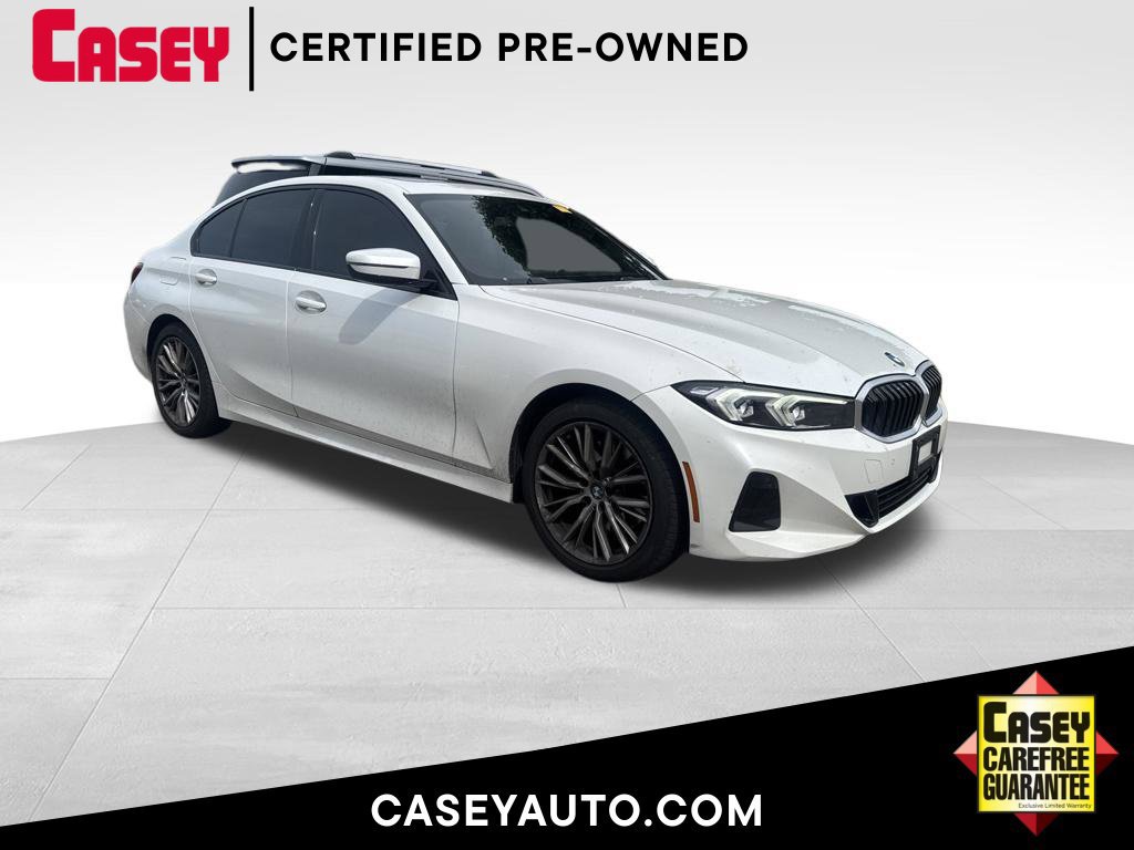 Certified 2023 BMW 330i xDrive Sedan w/ Driving Assistance Package AWD/4WD image 1