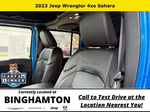Used 2023 Jeep Wrangler Unlimited Sahara w/ Cold Weather Group AWD/4WD image 12