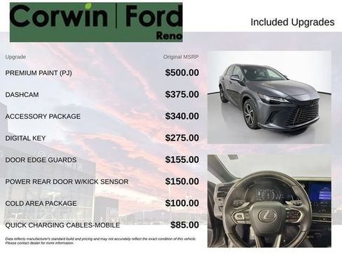 Used 2024 Lexus RX 350 Premium w/ Accessory Package AWD/4WD image 3