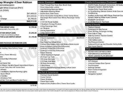 Used 2023 Jeep Wrangler Rubicon w/ LED Lighting Group image 28