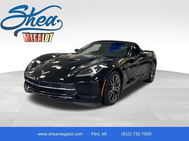 Certified 2014 Chevrolet Corvette Stingray Convertible w/ 3LT Preferred Equipment Group RWD image 1