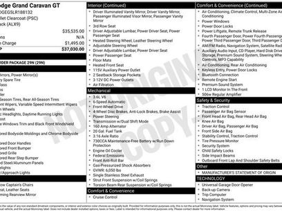 Used 2020 Dodge Grand Caravan GT