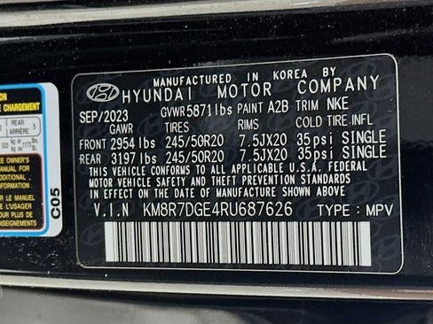 Used 2024 Hyundai Palisade Calligraphy image 33