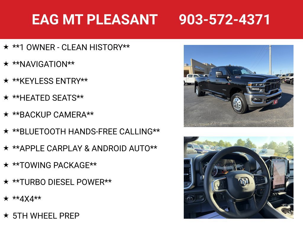 Used 2025 RAM 3500 Lone Star AWD/4WD image 4