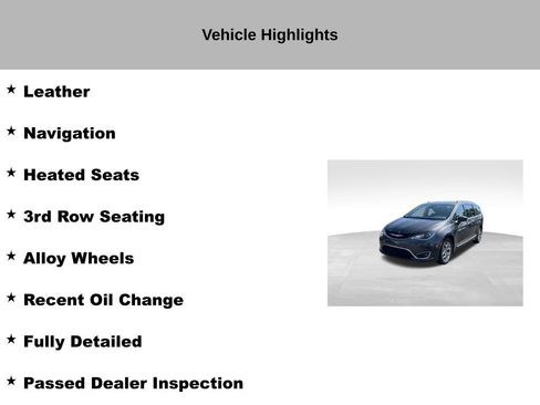 Used 2017 Chrysler Pacifica Touring-L Plus w/ Advanced Safetytec Group FWD image 9