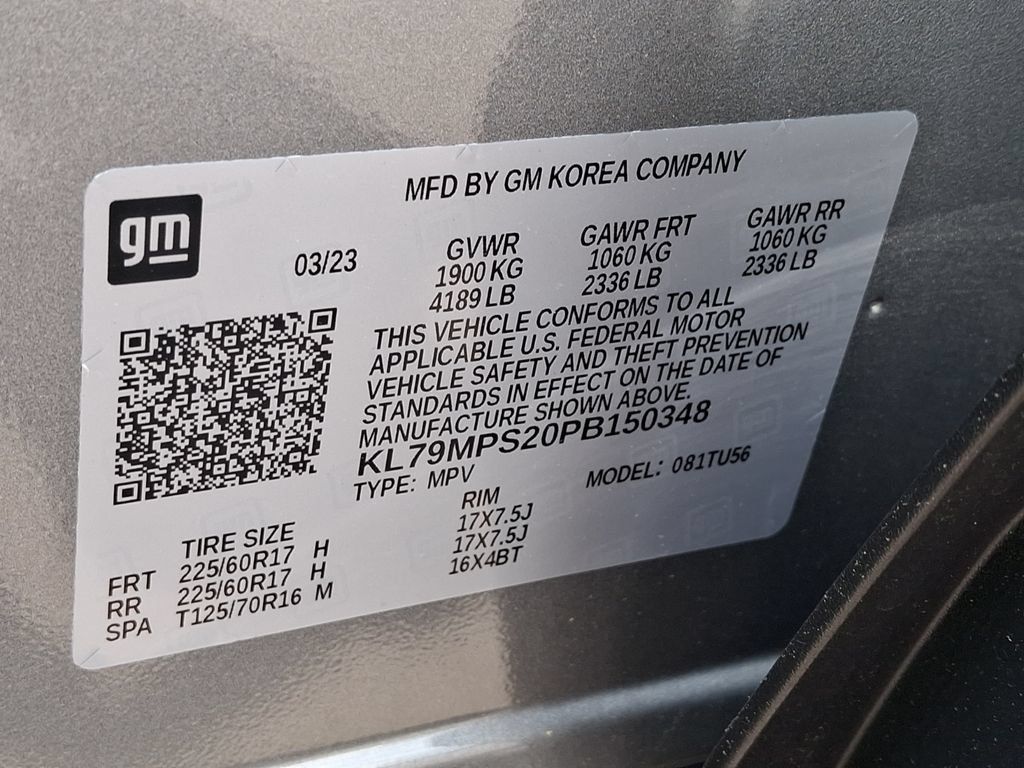 Used 2023 Chevrolet TrailBlazer LT FWD image 30