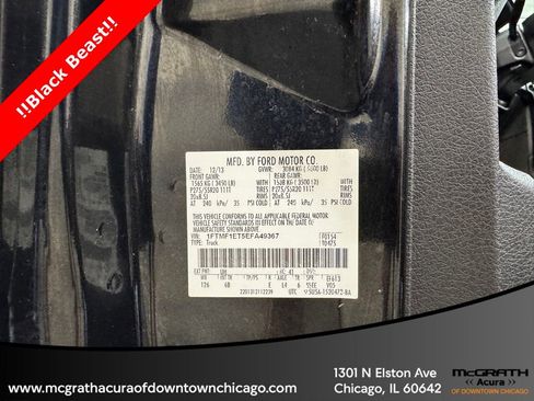 Used 2014 Ford F150 FX4 w/ FX Appearance Package image 10