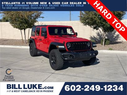 Certified 2025 Jeep Wrangler Willys