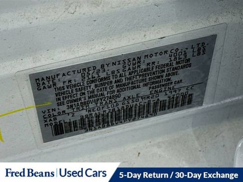 Used 2023 Nissan Sentra SR w/ Midnight Edition Package FWD image 34