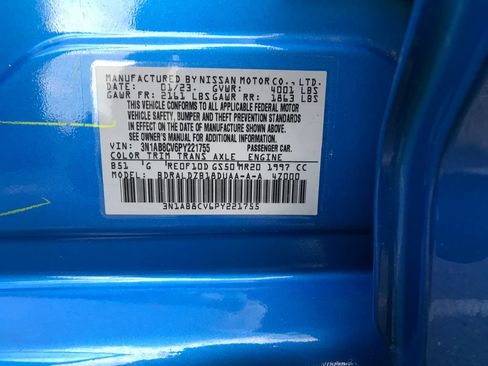 Used 2023 Nissan Sentra SV w/ All-Weather Package FWD image 17