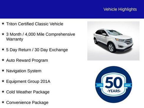 Used 2018 Ford Edge SEL w/ Equipment Group 201A AWD/4WD image 5