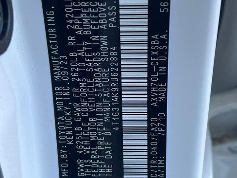 Certified 2024 Toyota Camry SE FWD image 27