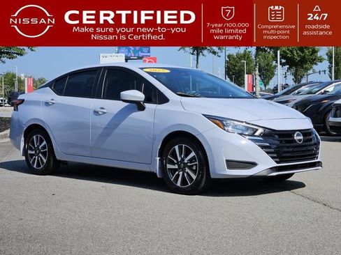 Certified 2025 Nissan Versa SV w/ Trunk Package FWD image 1