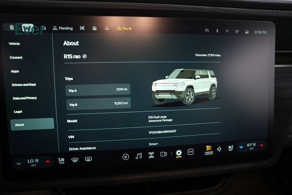 Used 2024 Rivian R1S Adventure Dual AWD/4WD image 7
