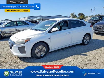 Used 2017 Hyundai Ioniq Blue