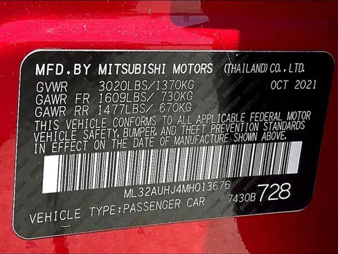 Used 2021 Mitsubishi Mirage ES image 33