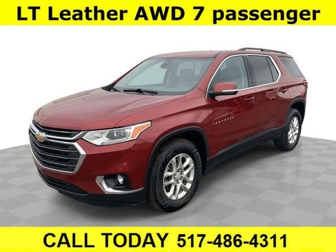 Certified 2021 Chevrolet Traverse LT image 1