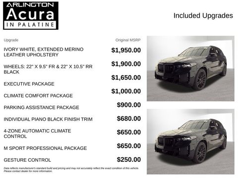 Used 2024 BMW X5 M60i w/ Executive Package AWD/4WD image 4