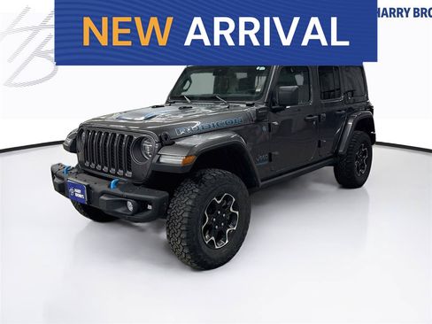 Used 2021 Jeep Wrangler Unlimited Rubicon 4xe w/ Steel Bumper Group AWD/4WD image 1