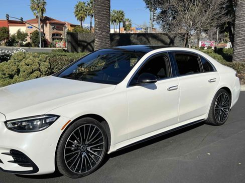 Used 2021 Mercedes-Benz S 580 4MATIC Sedan w/ AMG Line image 73