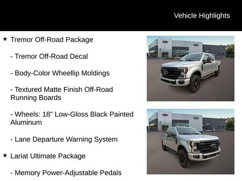 Used 2022 Ford F250 Lariat w/ Tremor Off-Road Package AWD/4WD image 6