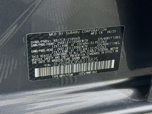 Used 2025 Subaru Crosstrek 2.0i Premium AWD/4WD image 12