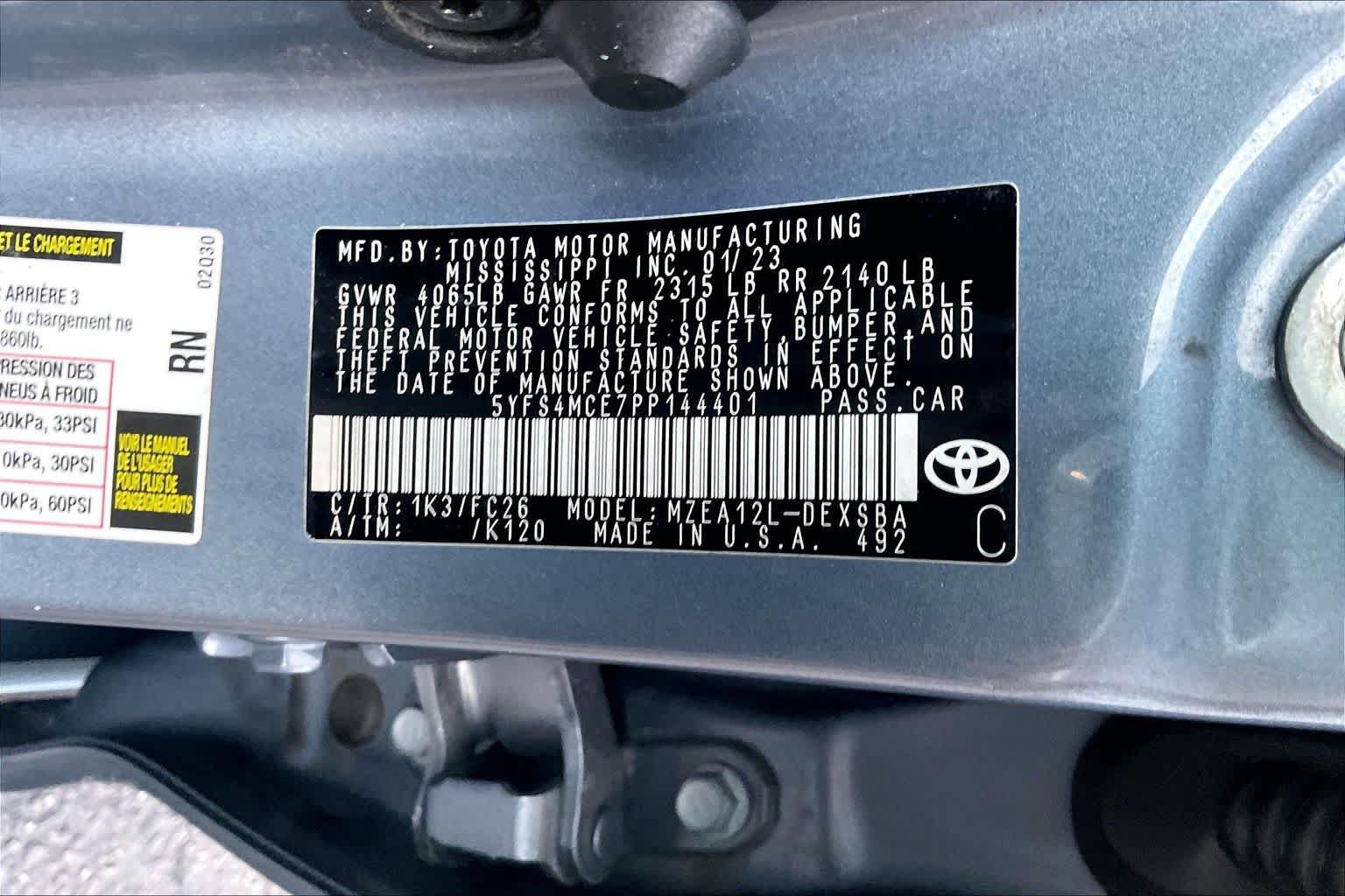 Used 2023 Toyota Corolla SE FWD image 30