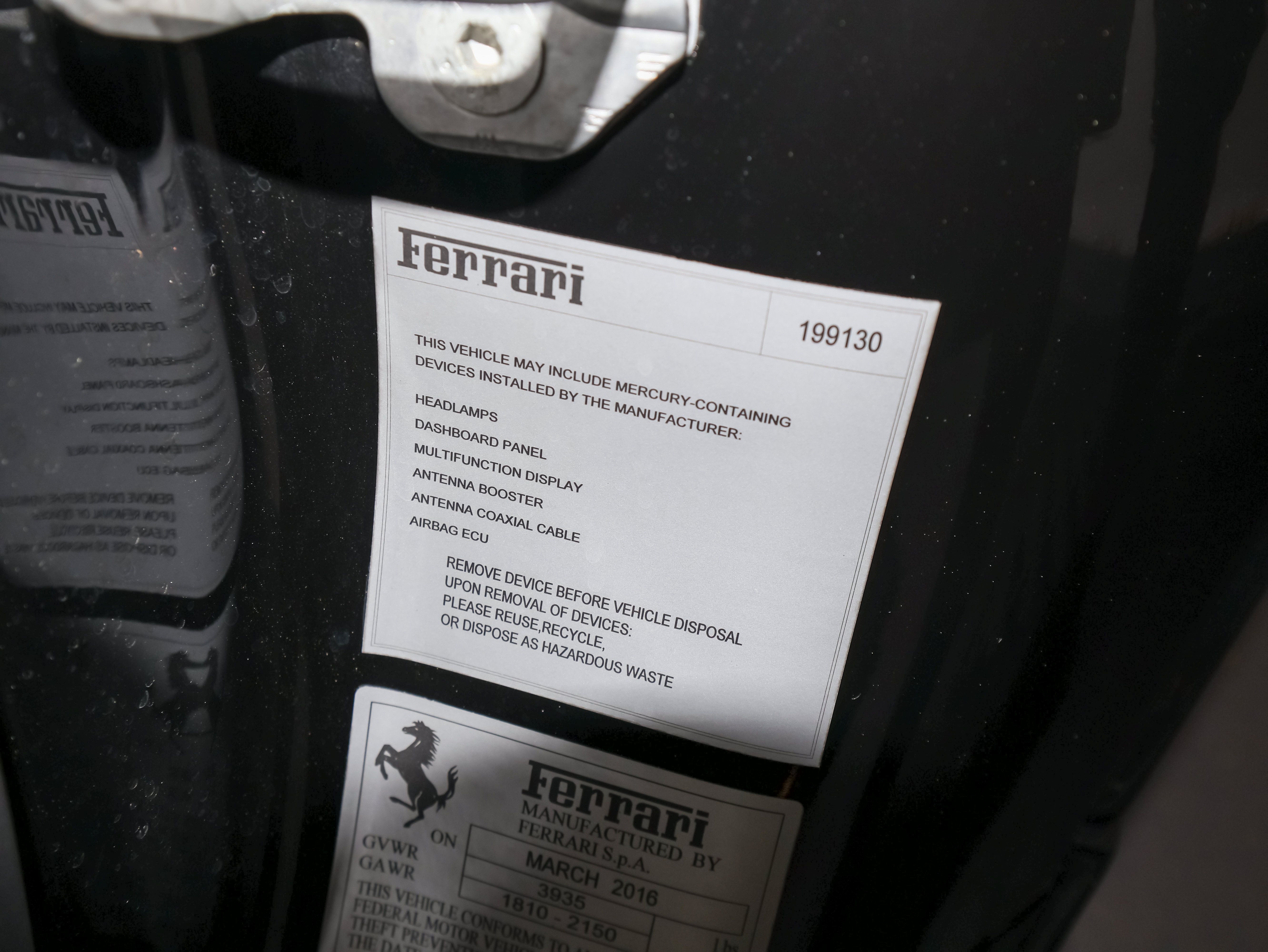 Used 2016 Ferrari 488 GTB RWD image 56